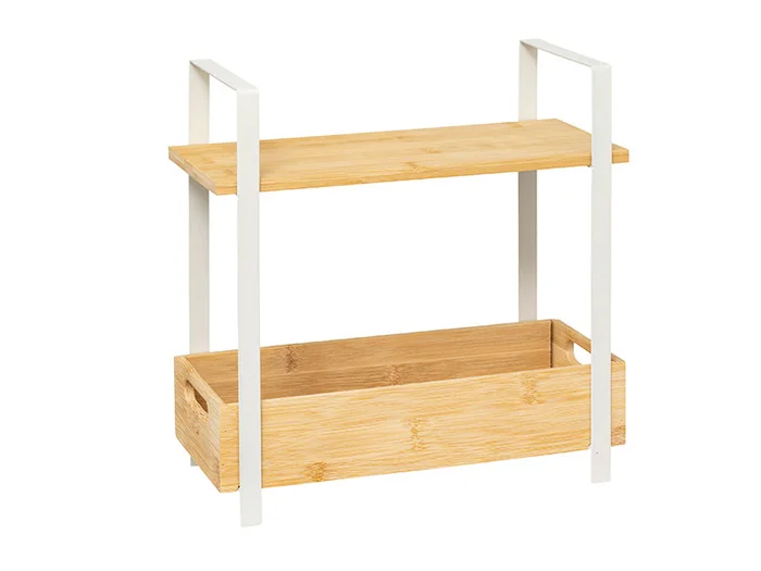 Polica 2 nivoa ordera FIVE 30x14x30cm