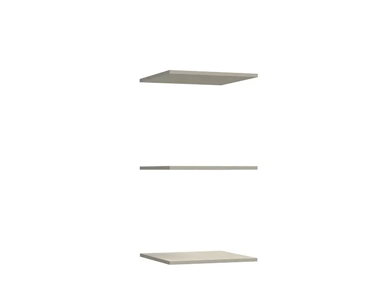 Set polica za garderober ECON 3K2FO h210