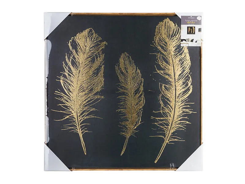 Slika FEATHER PRINT CANVAS 78x78 cm