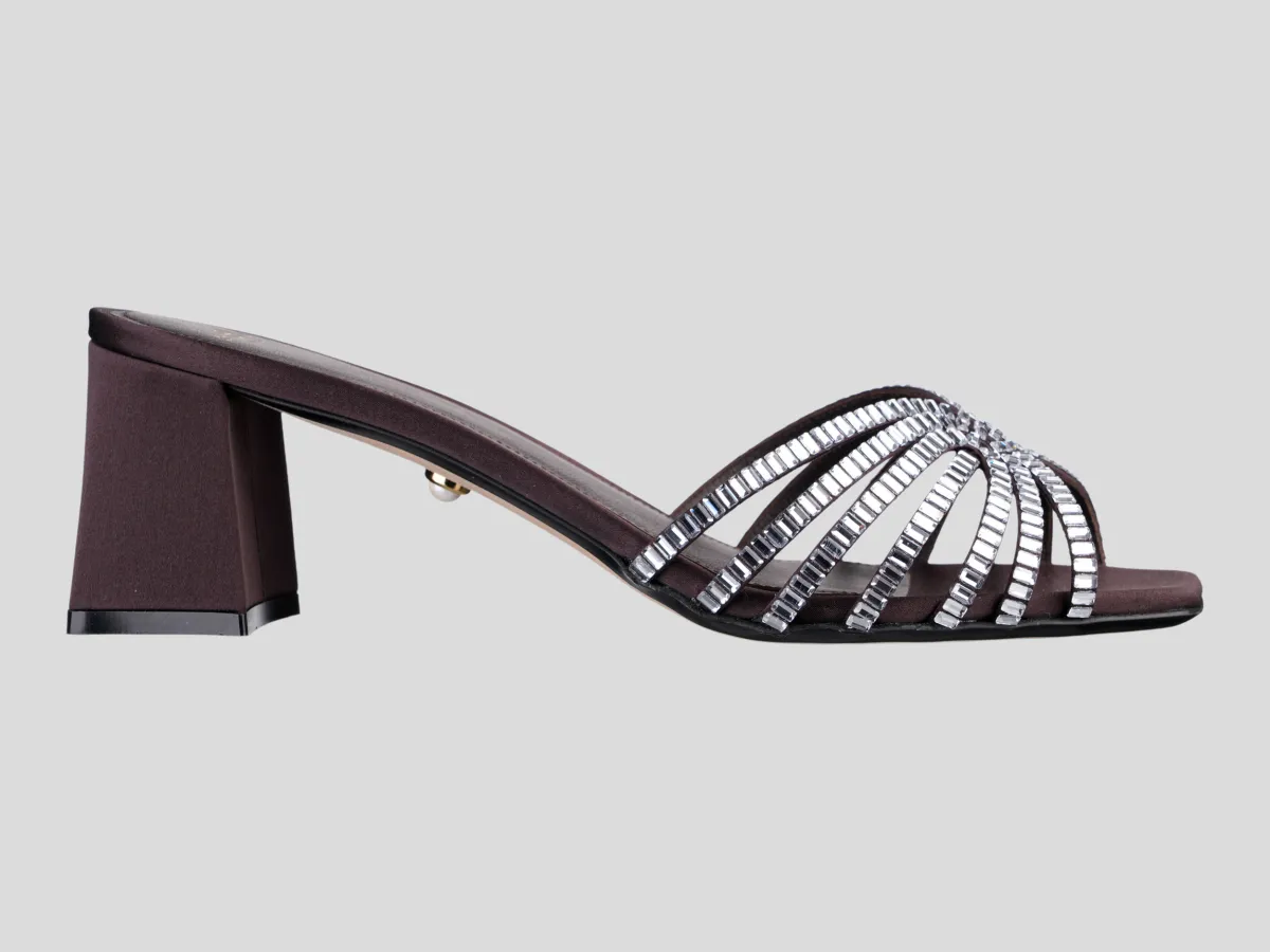 ALEVI Papuče VITTORIA XTAL 60/PL26 dark brown