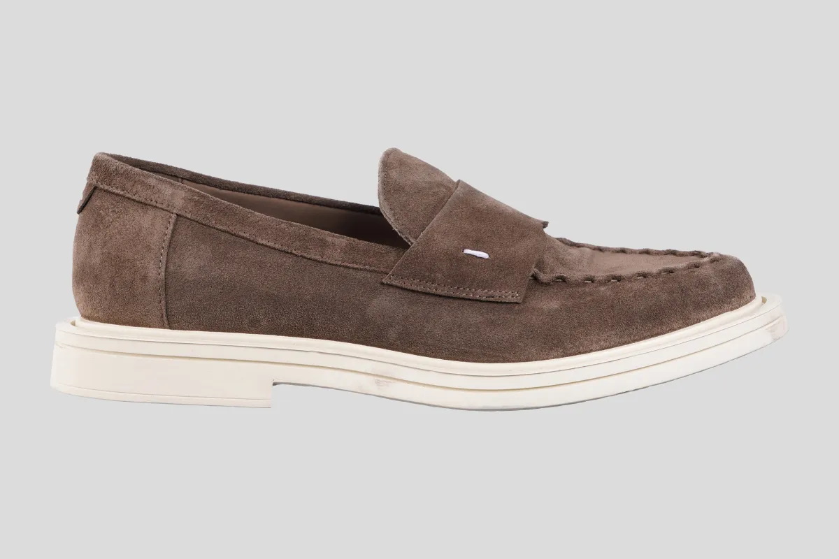 ANTIPODE Cipele JACOB 962/PL26 KHAKI COLOR SUEDE LEATHER
