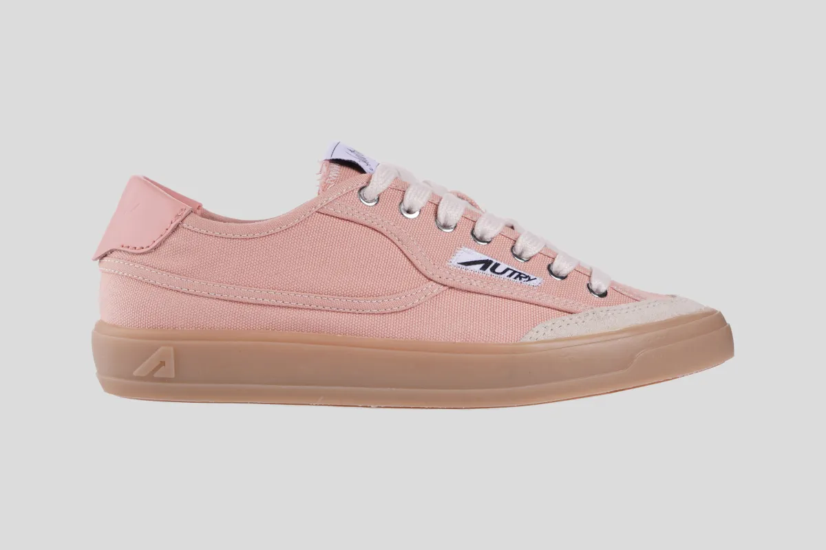 AUTRY INTERNATIONAL SRL Patike WINDSCAPE LOW WOM CU05/SS26 CANVAS/SUEDE/LEATHER CLAY