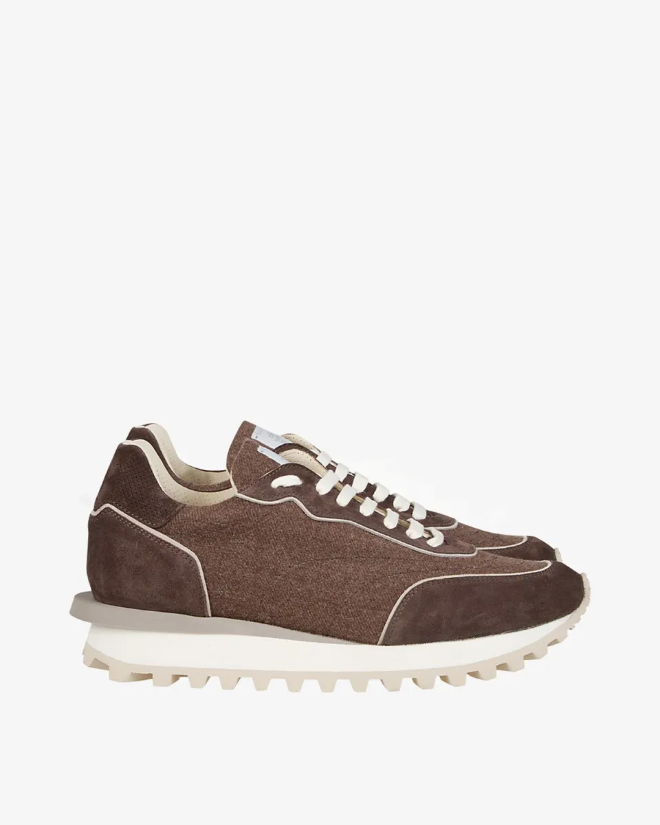 Eleventy Patike N77SCNN02 SCA0N026 SCARPA TRAINER 52502 MORO, TESTA DI MORO E SABBIA/JZ26