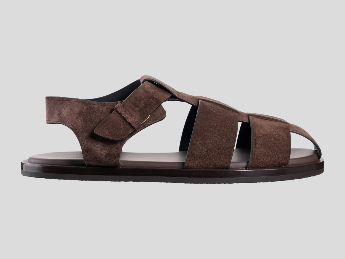 Franceschetti Sandale 0958001/PL26 DARK BROWN