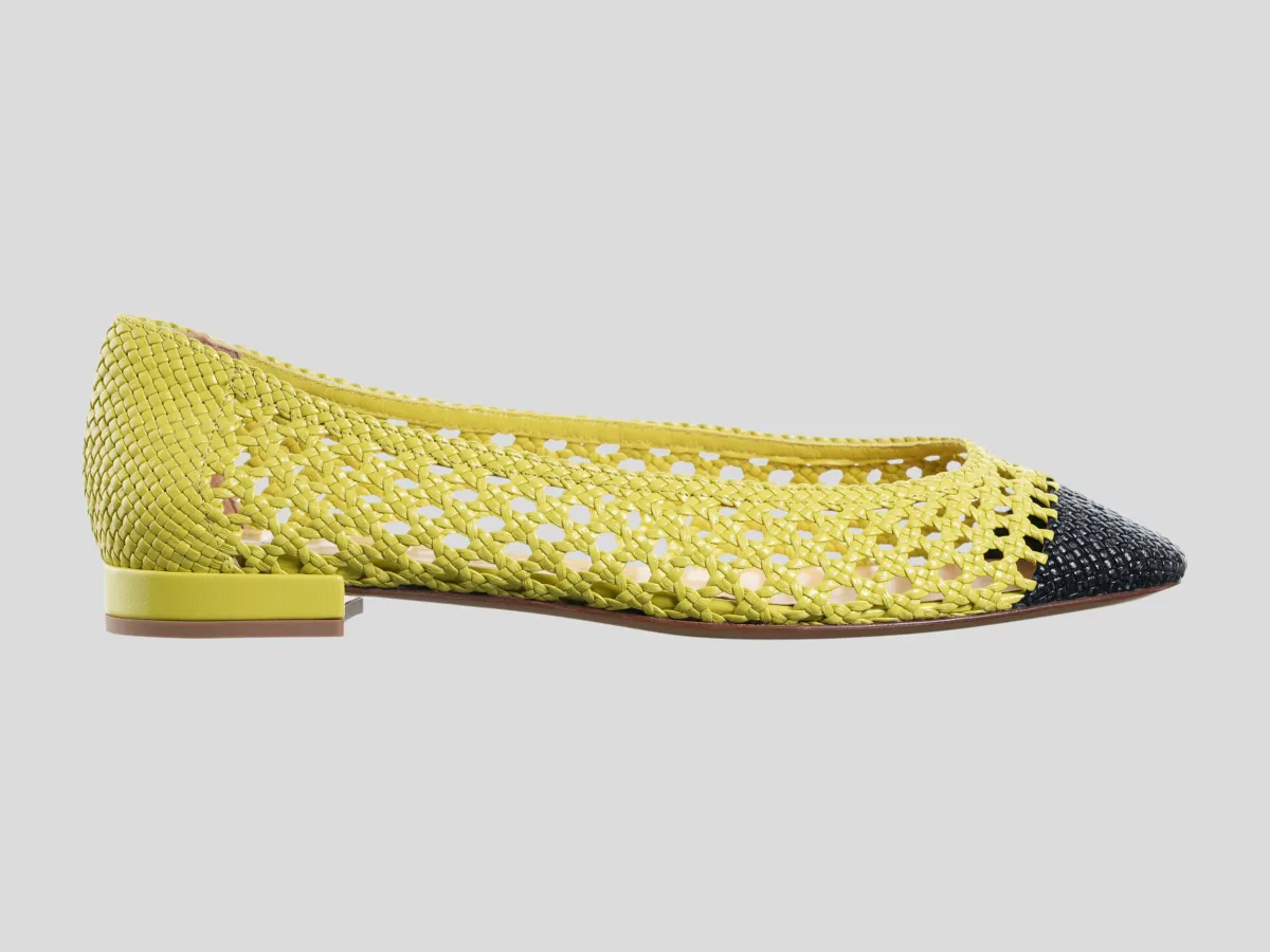 FRANCESCO RUSSO Cipele R1P955/PL26 BLACK/YELLOW