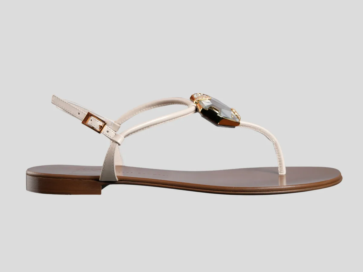 GIUSEPPE ZANOTTI Sandale E600018-003/PL26 FLAT SANDAL MUSE INSOMNIA 00