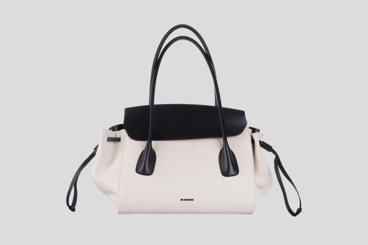 JIL SANDER Torba J08ZH0070 VOYAGE SM NATURAL/PL26