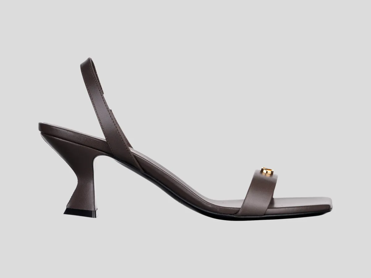 SERGIO ROSSI Sandale B14570MCPT04110/PL26 WALNUT