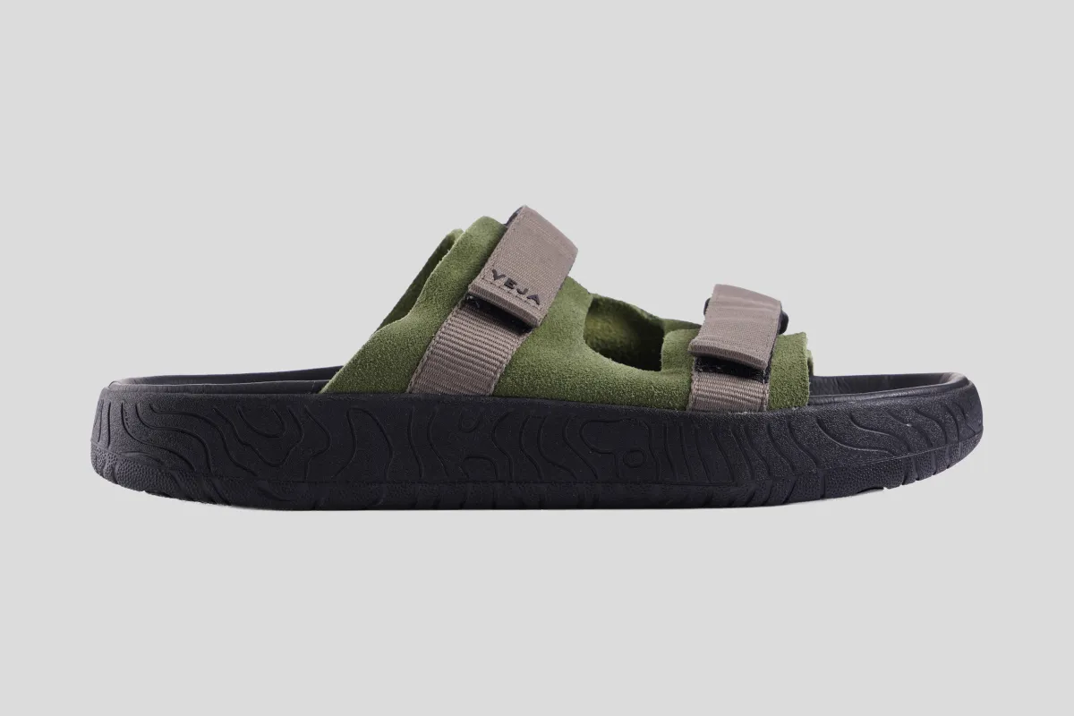 VEJA Papuče AP3221037B Arpoador MILITAR_KAKI_BLACK