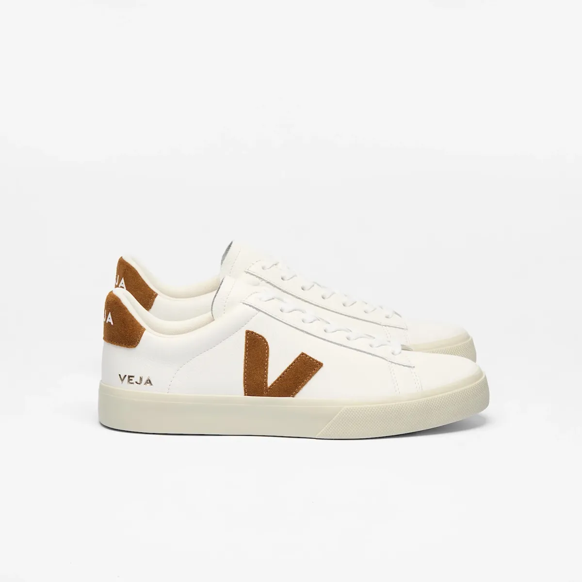 VEJA Patike CP0521058B410 CAMPO LEATHER WHITE_COGNAC/JZ26