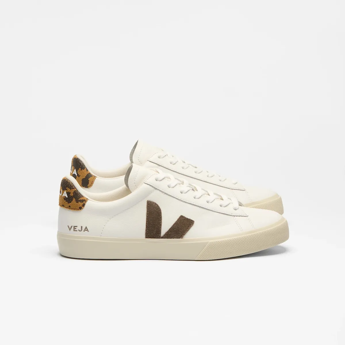 VEJA Patike CP0522367A360 CAMPO LEATHER WHITE_CAMEL-WILD-COUNT/JZ2