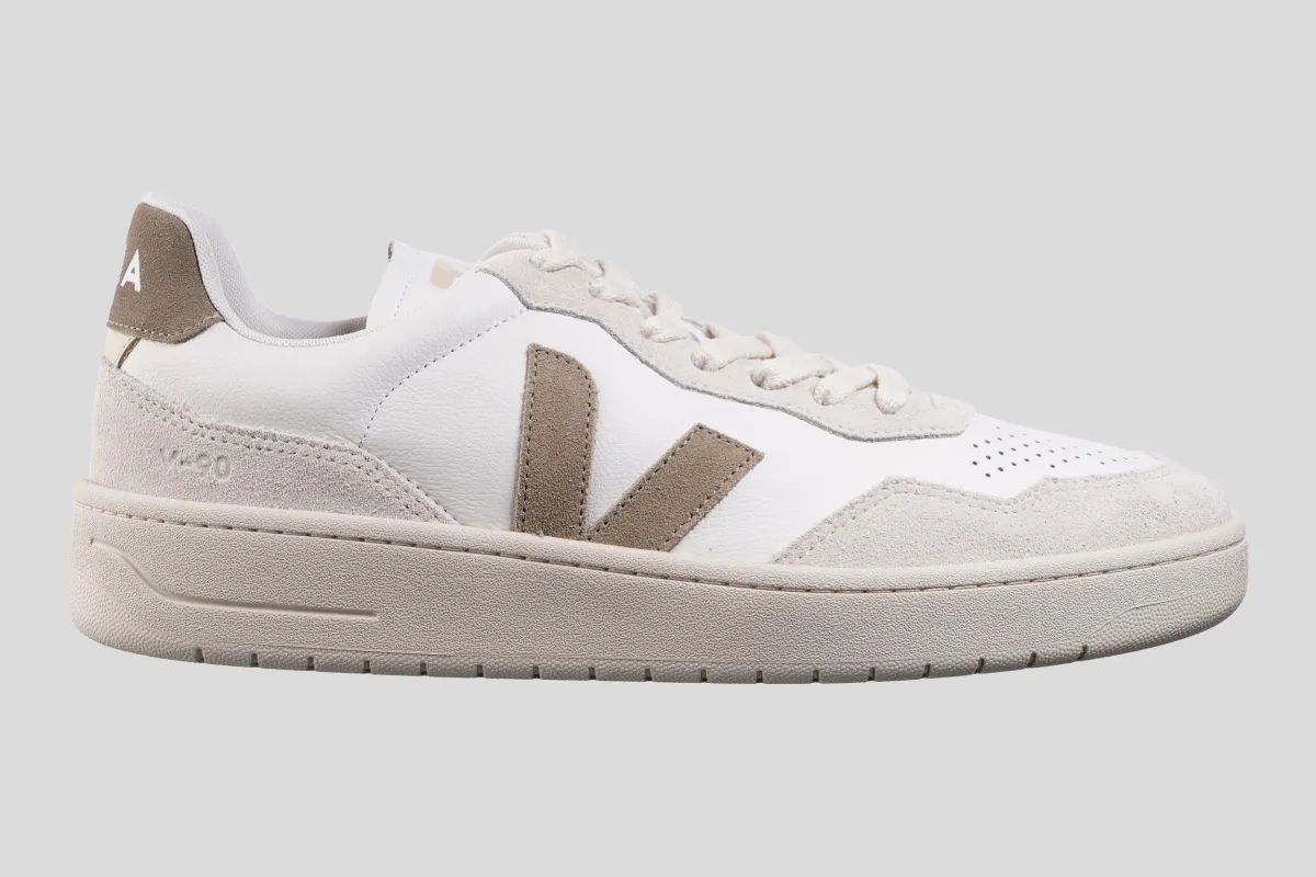 VEJA Patike VD2020909 V-90 WHITE_TAUPE WHITE_TAUPE/PL26