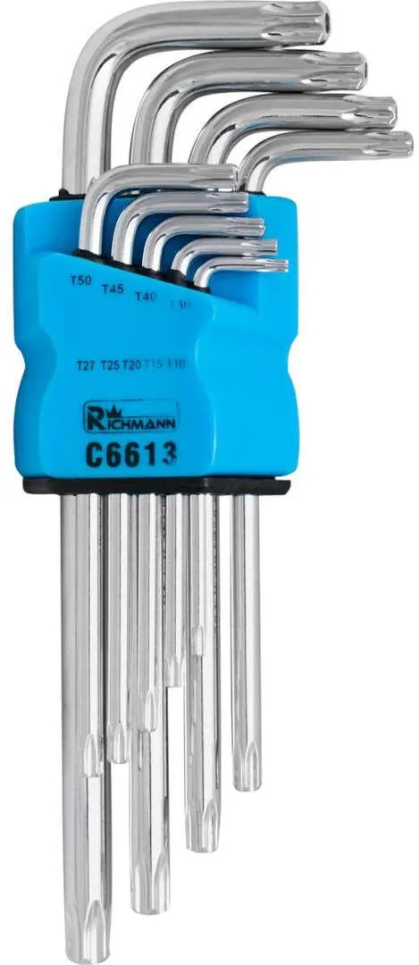 9-delni set kombinovanih TORX ključeva Richmann (C6613)