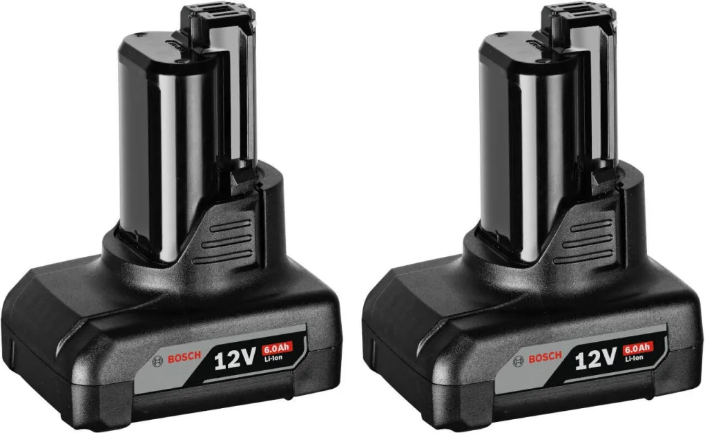 Akumulator - baterija 12V set Bosch 2 x GBA 12V 6,0Ah (1600A00X7M)