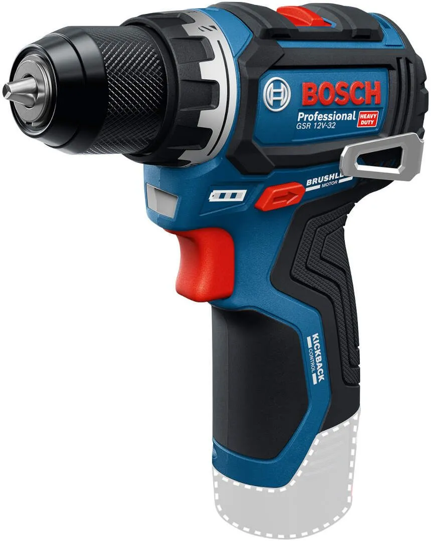 Akumulatorska bušilica - odvrtač Solo Bosch GSR 12V-32; bez baterije i punjača (06019N7000)