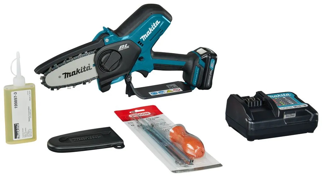 Akumulatorska lančana testera za orezivanje Makita UC100DWA; CXT 12V Max 2,0 Ah + punjač