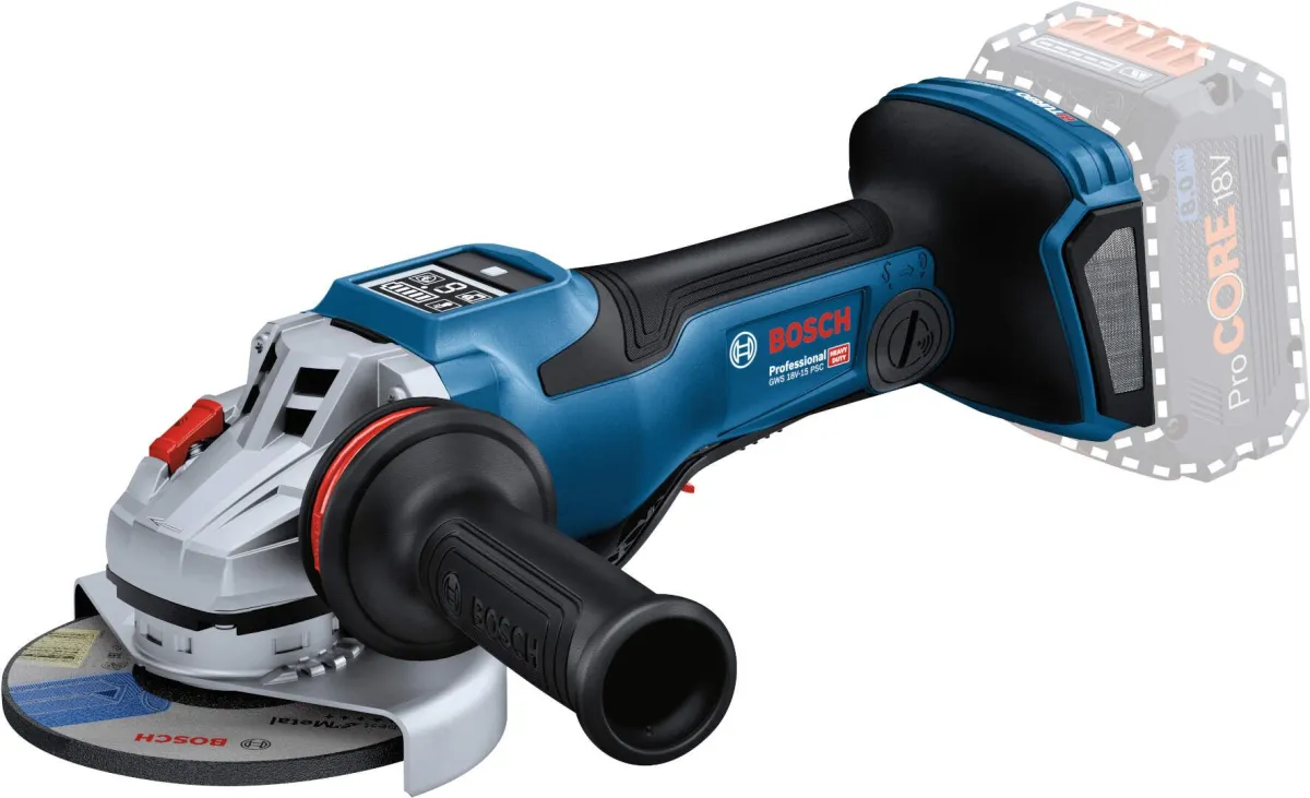 Akumulatorska ugaona brusilica Bosch GWS 18V-15 PSC Solo; 125mm; bez baterije i punjača (06019H6B00)