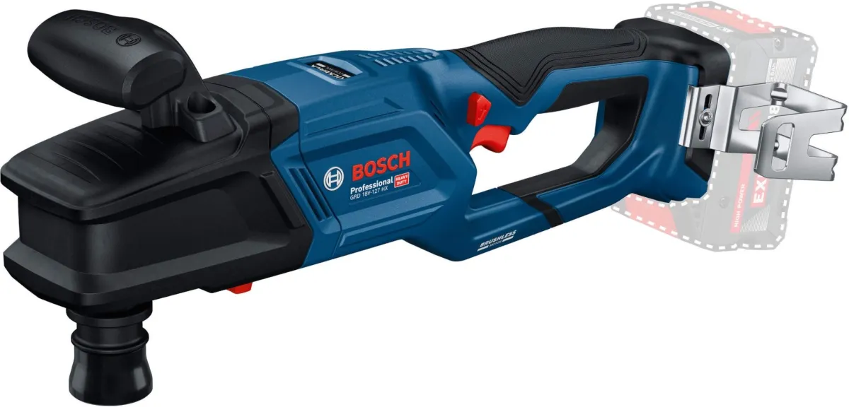 Akumulatorska ugaona bušilica Bosch GRD 18V-127 HX Solo; bez baterije i punjača (06019N5100)