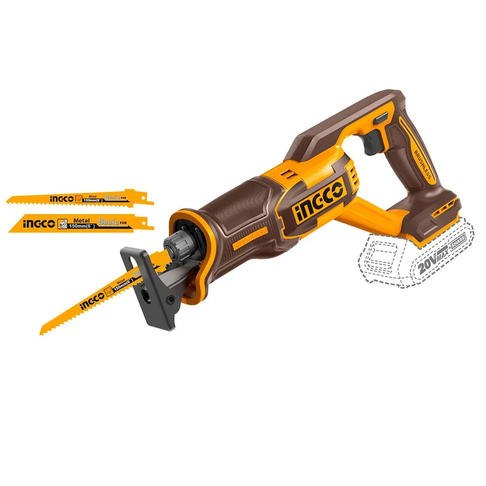 Akumulatorska univerzalna-recipro testera Solo; bez baterije i punjača Super INGCO CRSLI2108