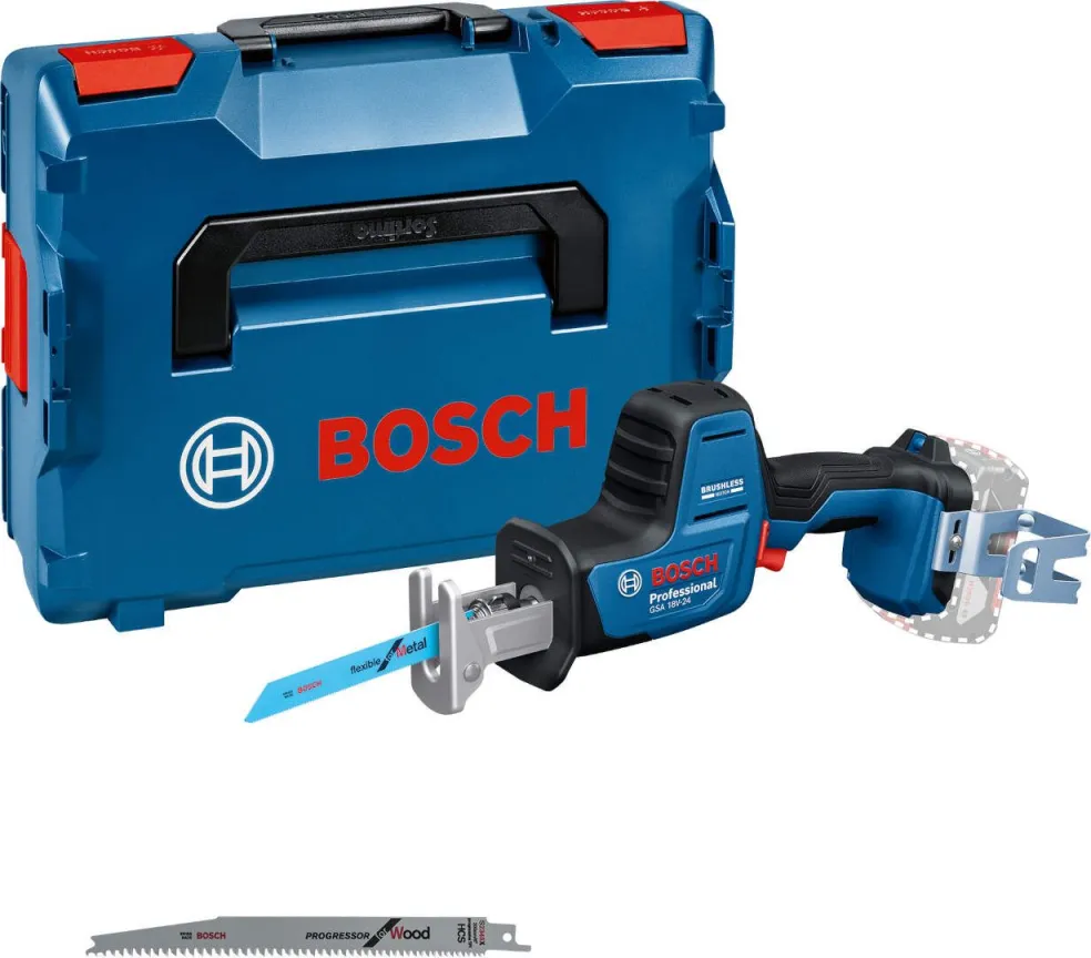 Akumulatorska univerzalna testera-recipro Bosch GSA 18V-24 Solo; bez baterije i punjača + L-BOXX (06016A5101)