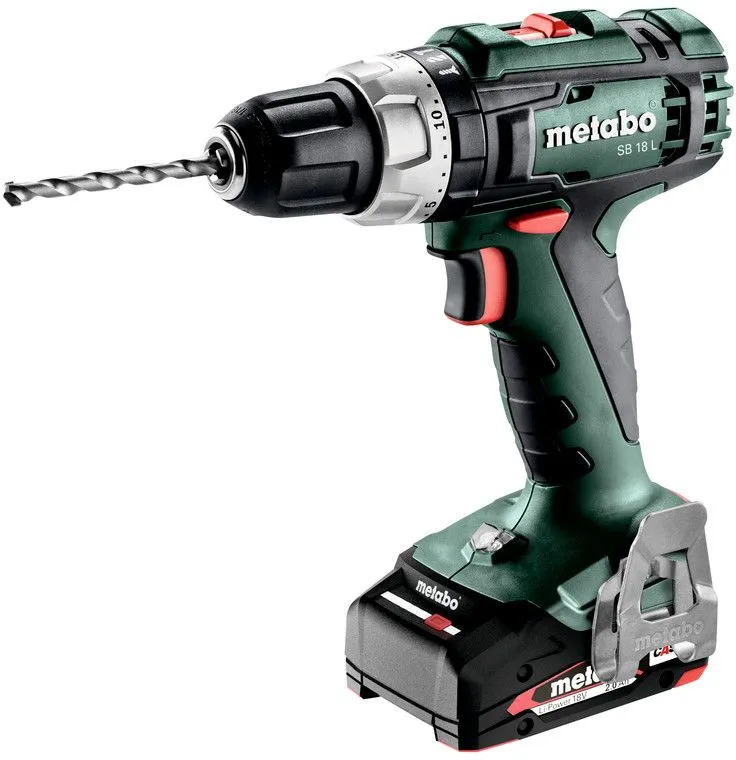 Akumulatorska vibraciona bušilica - odvrtač Metabo SB 18 L; 2x2,0Ah; 18V (602317500)