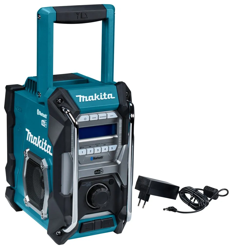Akumulatorski radio Makita MR004GZ; 12V max CXT, 18V LXT, 40V max XGT, AC; bez baterije i punjača