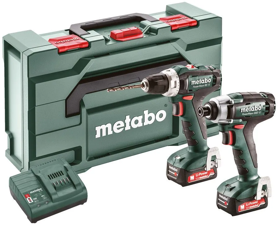Akumulatorski set bušilica Metabo COMBO SET 2.7.1 12 V; 2x2,0 Ah (685166000)
