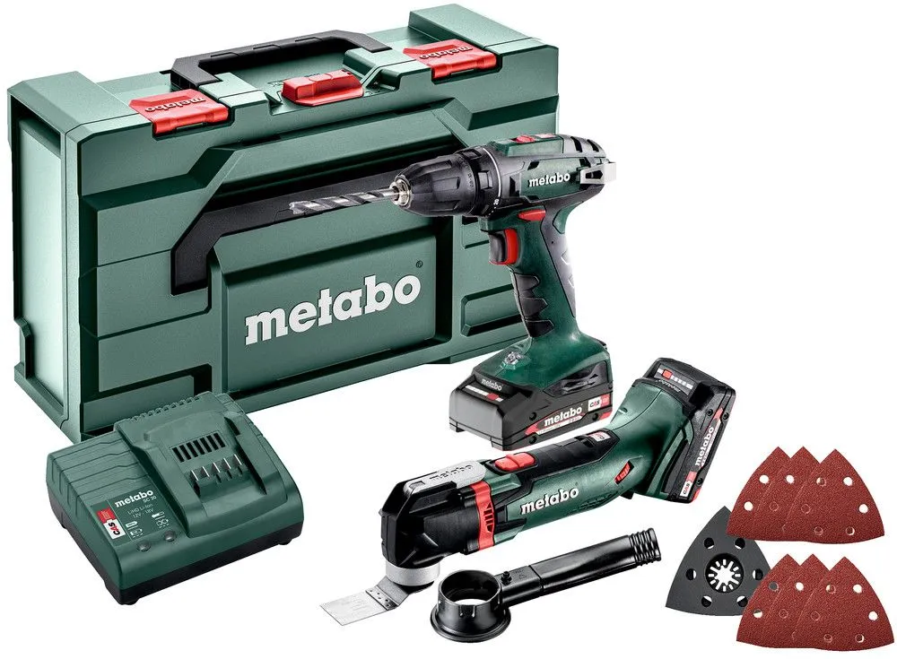 Akumulatorski set Metabo COMBO SET 2.6.1 18 V; 2x2,0 Ah (685081000)