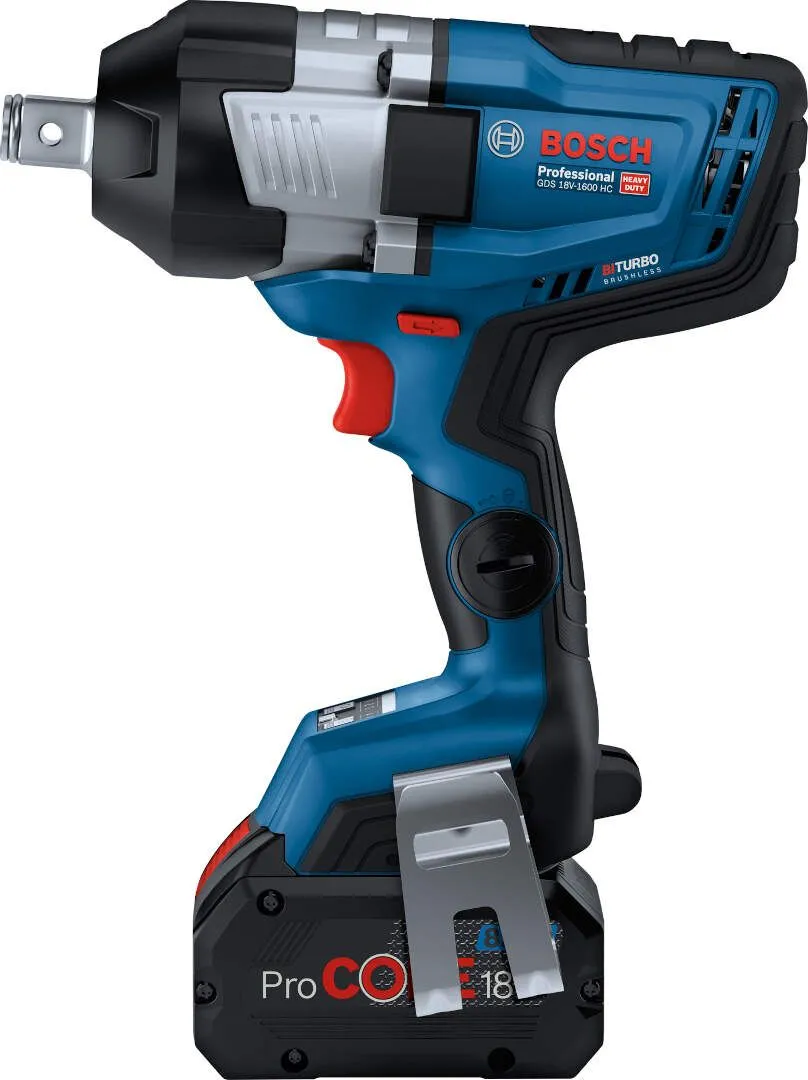 Akumulatorski udarni odvrtač Bosch GDS 18V-1600 HC; 18V; 2 x 8,0 Ah ProCORE + L-BOXX (06019M1002)