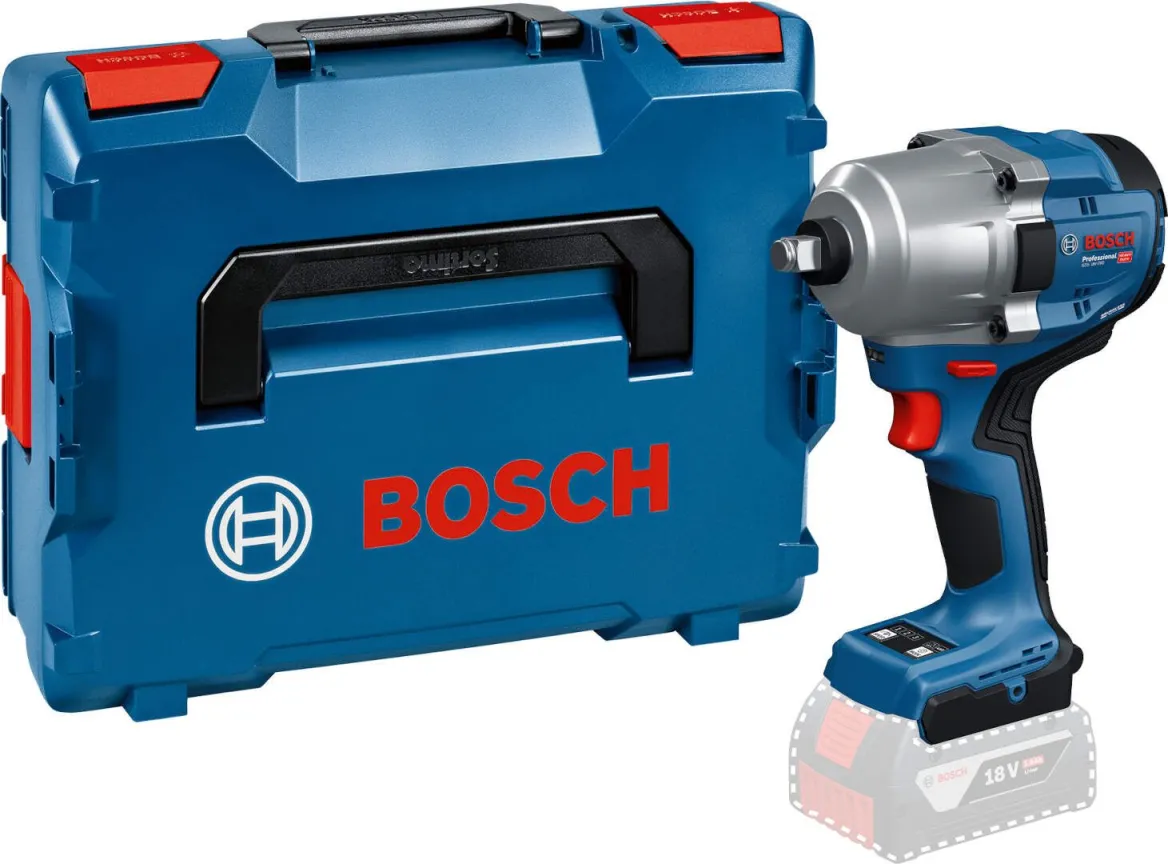 Akumulatorski udarni odvrtač Bosch GDS 18V-780 Solo; bez baterije i punjača u L-BOXX koferu (06019P4003)