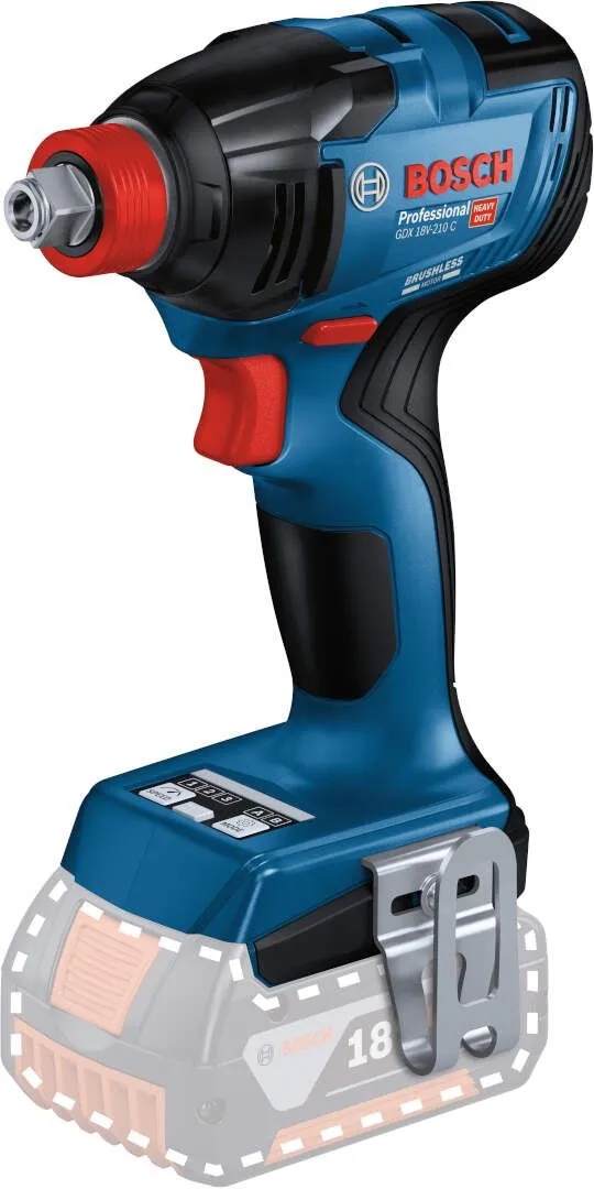 Akumulatorski udarni odvrtač Bosch GDX 18V-210 C Solo; bez baterije i punjača (06019J0200)