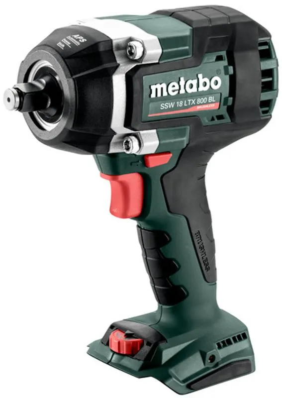Akumulatorski udarni odvrtač Metabo SSW 18 LTX 800 BL Solo; bez baterije i punjača (602403850)