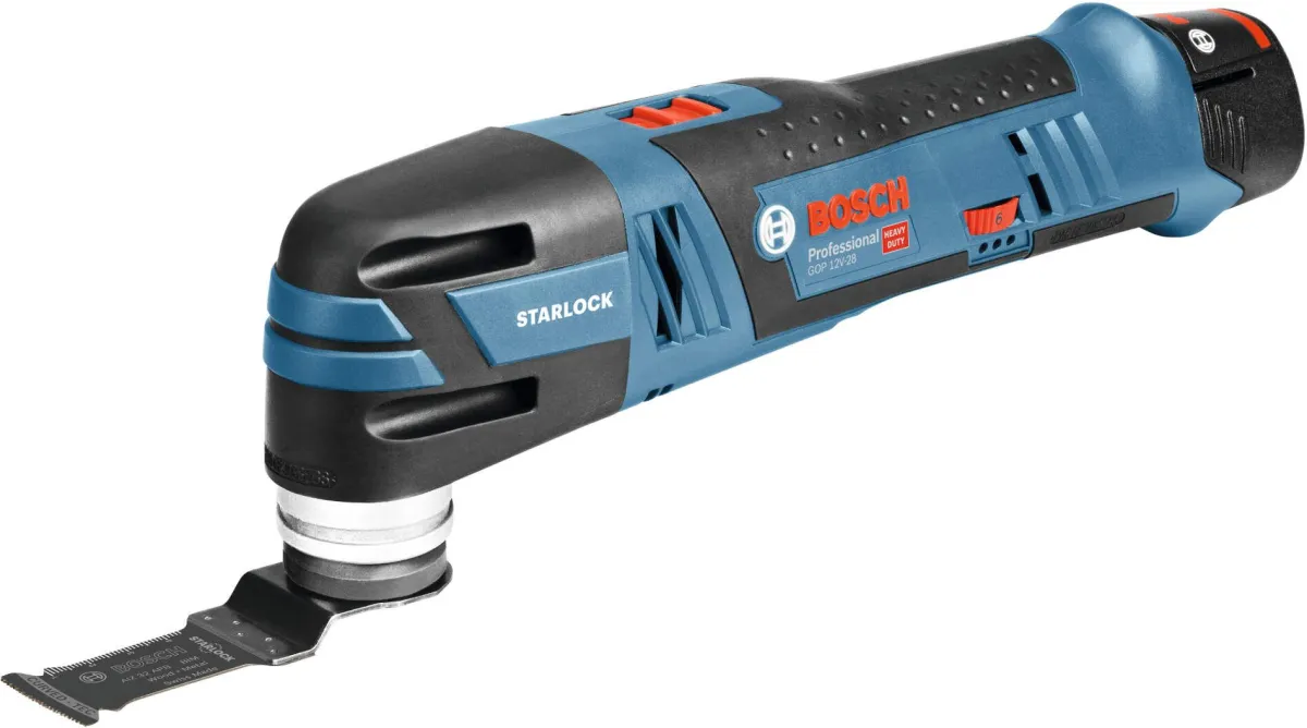 Akumulatorski višenamenski alat Bosch GOP 12V-28 - Renovator; 2x2,0Ah (06018B5020)