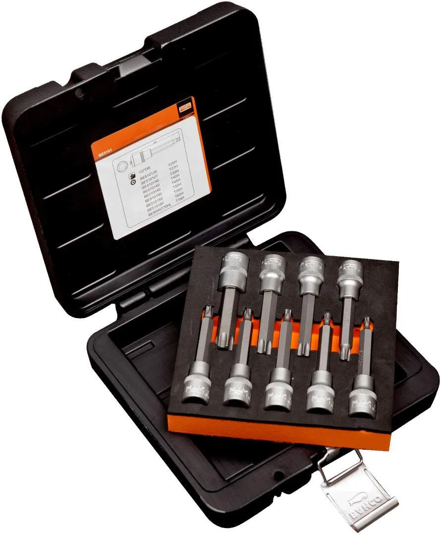 Bahco set nasadnih Torx-R ključeva sa prihvatom 1/2" u koferu (BE5101)