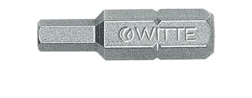 Bit inbus SW4 x 25mm PRO - Witte
