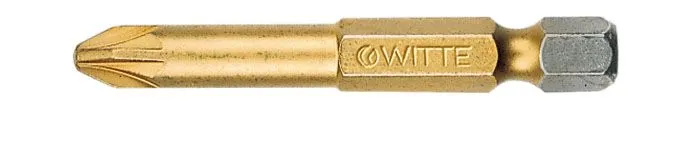 Bit PZ2 x 50mm TIN titanijumski - Witte