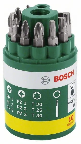 Bosch 10-delni set bitova (2607019452)