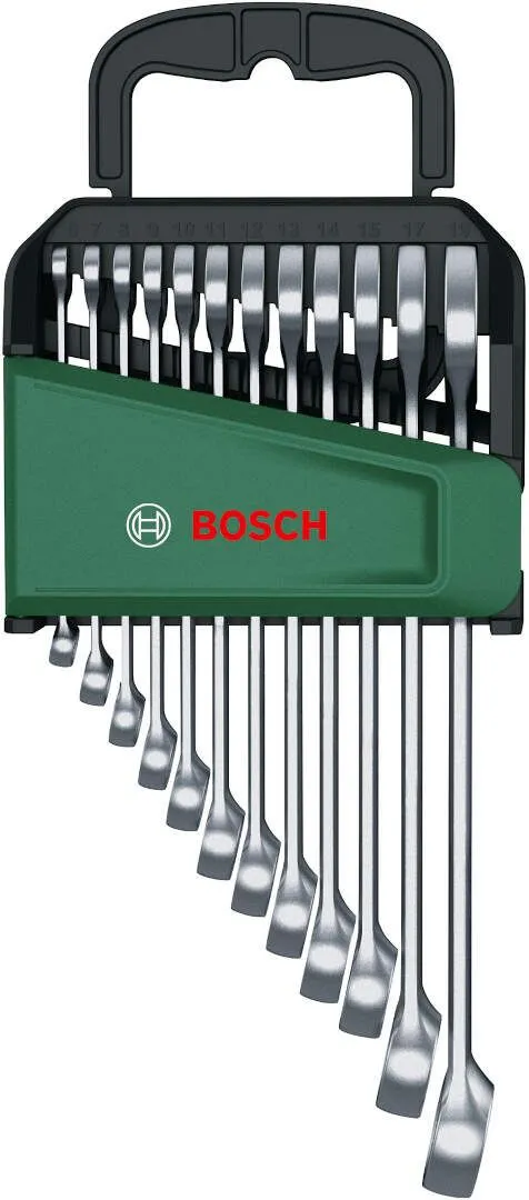 Bosch 12-delni set kombinovanih okasto/viljuškastih ključeva (1600A02Z9D)