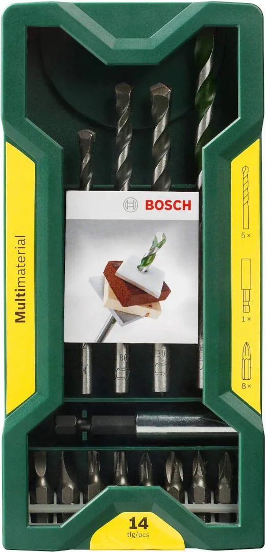 Bosch 14-delni Mini-X-Line-Multimaterial set - 2607017162