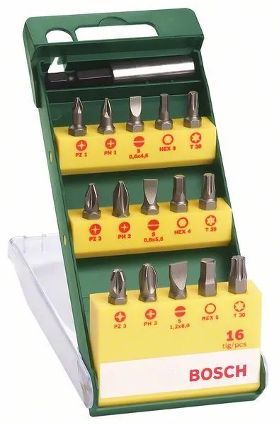 Bosch 16-delni set bitova (2607019453)