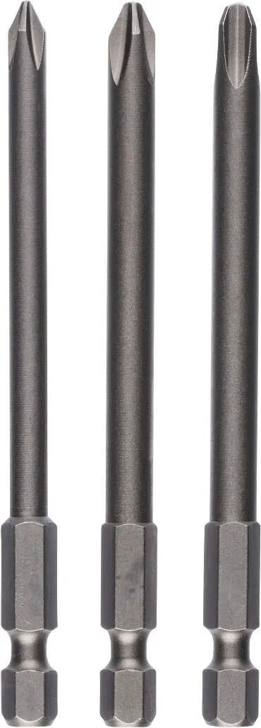 Bosch 3-delni set bitova odvrtača ekstra-tvrdi PH1; PH2; PH3; 152 mm - 2607001758