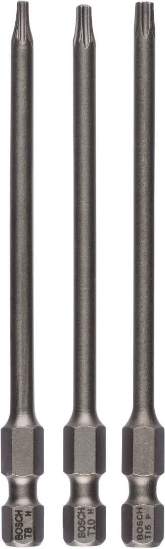 Bosch 3-delni set bitova odvrtača ekstra-tvrdi T8; T10; T15; 89mm (2607001759)