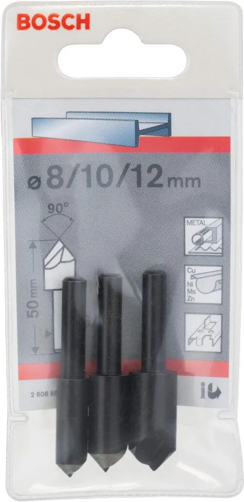 Bosch 3-delni set konusnih upuštača (2608596667)