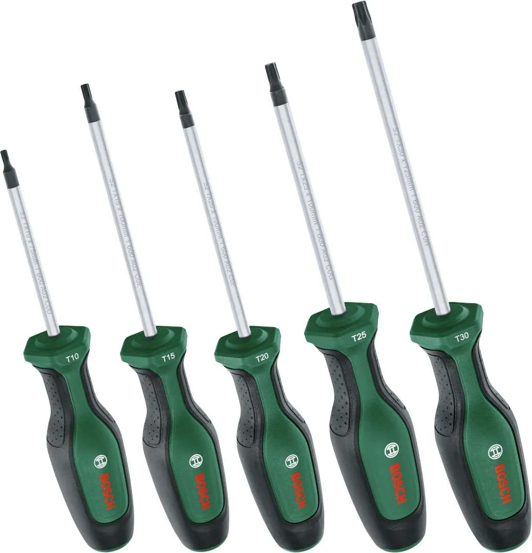 Bosch 5-delni set torx odvijača (1600A02BX6)