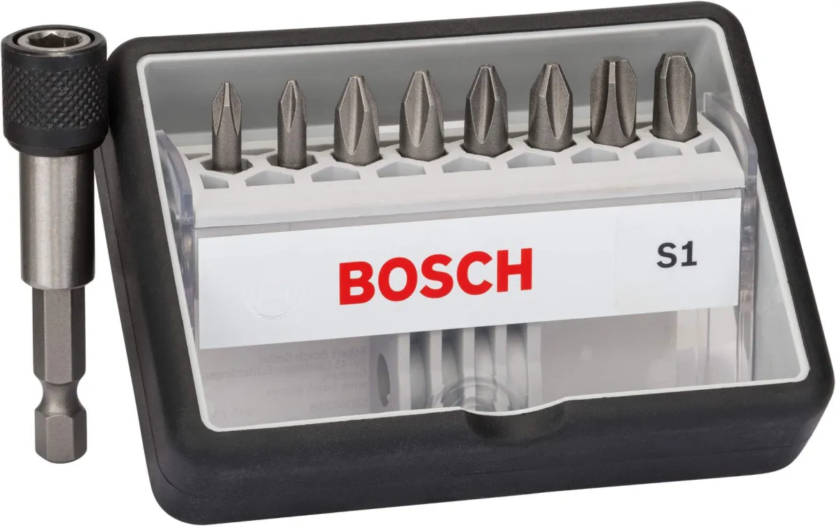 Bosch 8+1-delni set Robust Line bitova odvrtača S ekstra tvrdi 25 mm (2607002560)