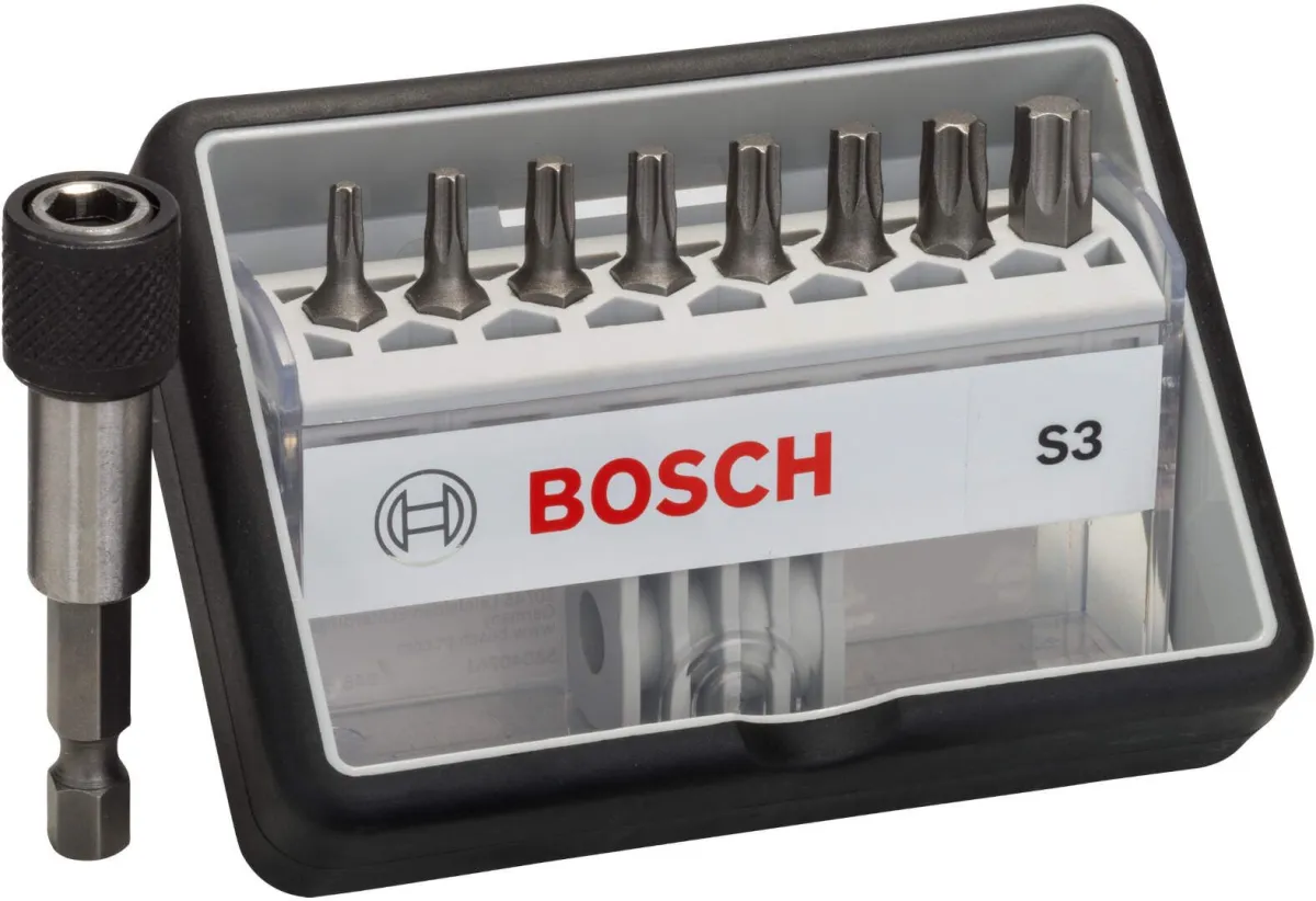 Bosch 8+1-delni set Robust Line bitova odvrtača S ekstra tvrdi 25 mm (2607002562)