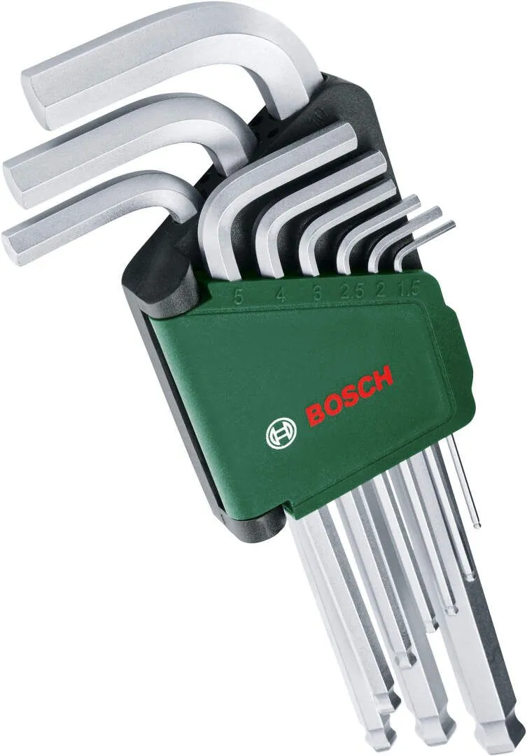 Bosch 9-delni set inbus ključeva 1,5-10 (1600A02BX9)