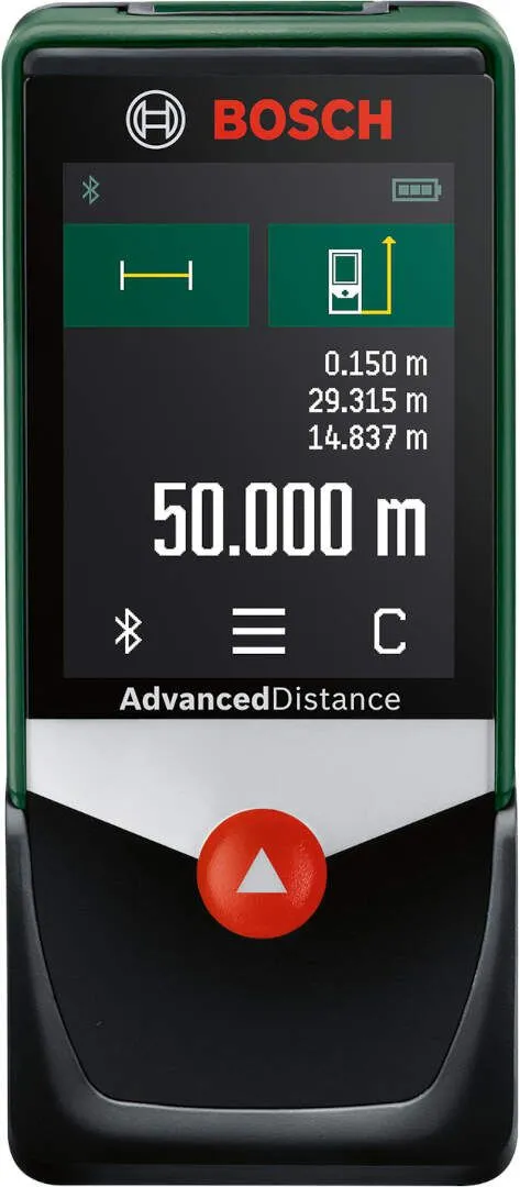 Bosch AdvancedDistance 50 C laserski metar sa Bluetooth povezivanjem (0603672202)