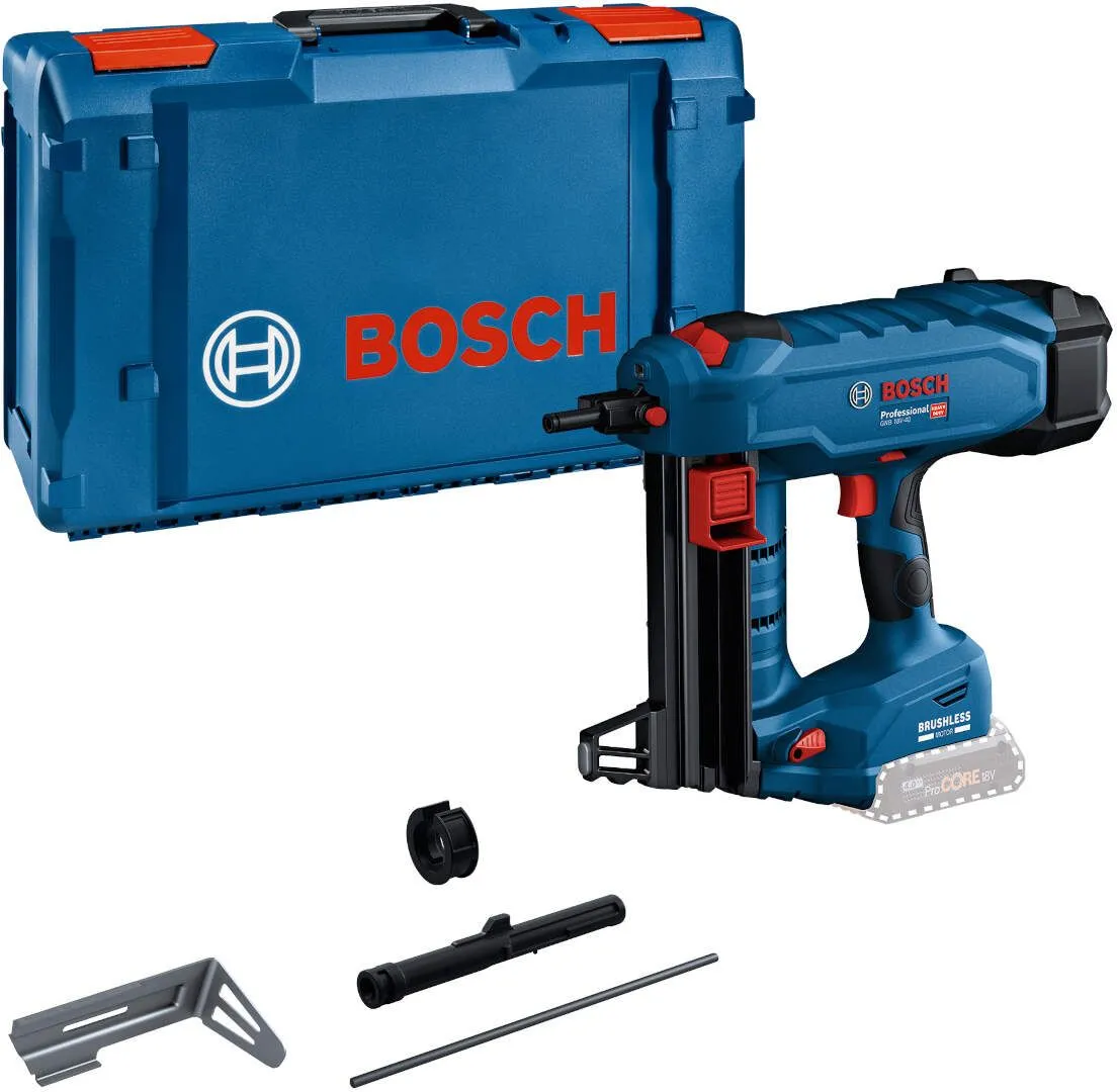 Bosch akumulatorski pištolj za eksere GNB 18V-40 Solo; bez baterije i punjača + XL-BOXX sa uloškom (06019L7004)
