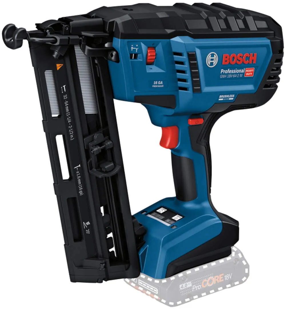 Bosch akumulatorski pištolj za eksere GNH 18V-64-2 M Professional 18V; Solo bez baterije i punjača (0601482000)